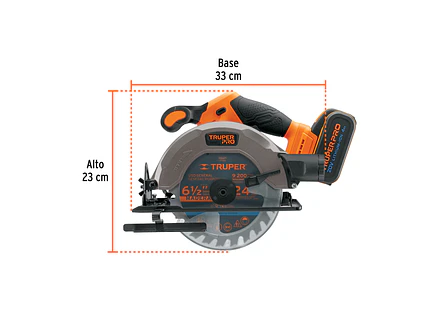 Sierra Circular Truper 103256, 6-1/2