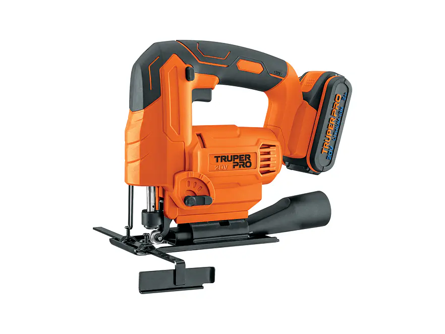 Sierra caladora inalambrica Truper 102859, 20V, 1 batería 2Ah, profesional - Foto 1 | aztools.co