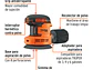 Lijadora Roto-Orbital Truper 103261, 5