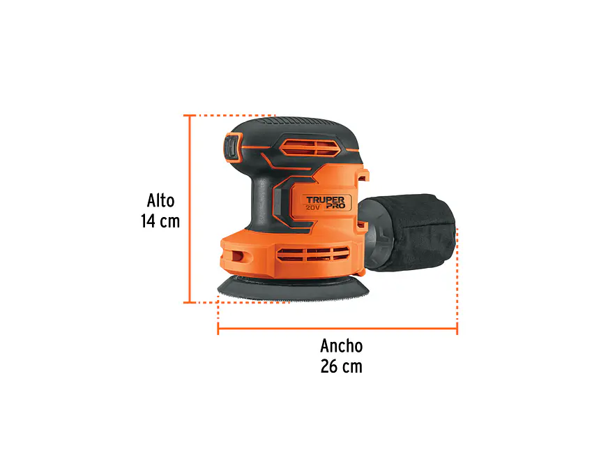 Lijadora Roto-Orbital Truper 103261, 5