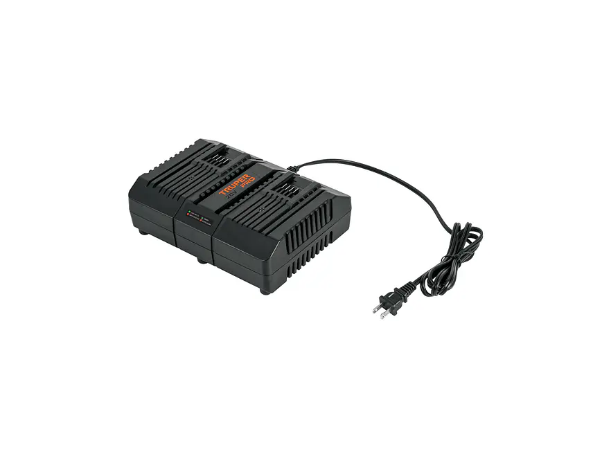 Cargador dual de baterías de ion litio Truper 103241, 20V,  - Foto 1 | aztools.co