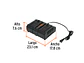 Cargador dual de baterías de ion litio Truper 103241, 20V,  - Miniatura 3 | aztools.co