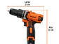 Taladro Percutor Compacto Truper 12793, 3/8