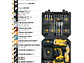 Kit Taladro Pretul 29001, 1/2