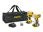 Kit rotomartillo destornillador impacto Pretul 29020, 20V - Miniatura 1 | aztools.co