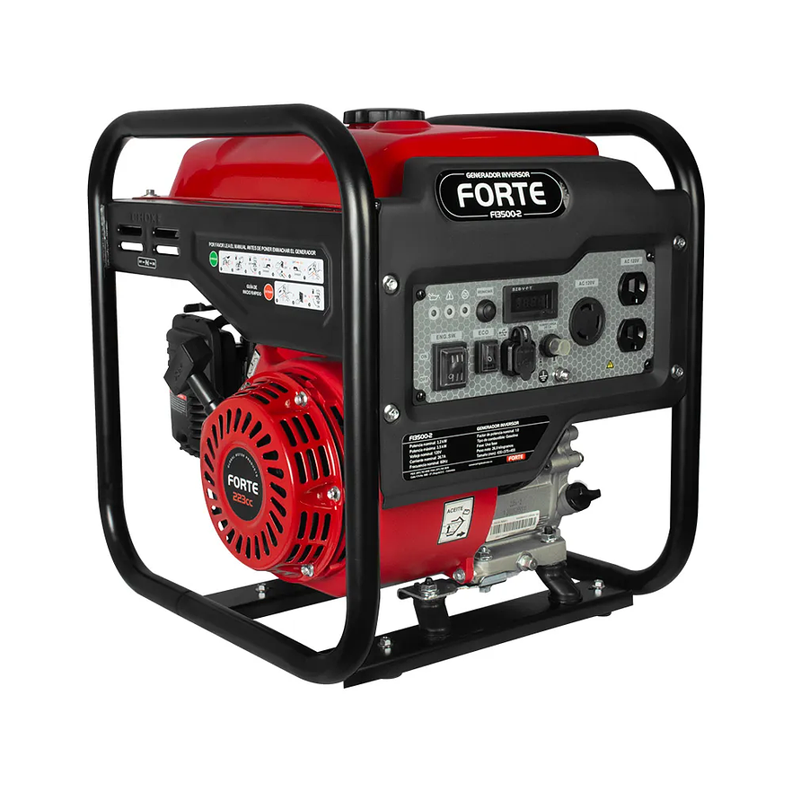 Plantas Eléctricas Inverter Forte FI3500-2 Silenciosa y Portátil 3500W - Foto 2 | aztools.co