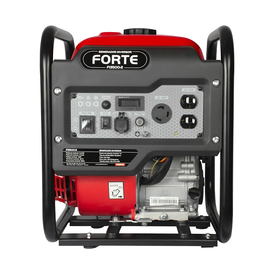 Plantas Eléctricas Inverter Forte FI3500-2 Silenciosa y Portátil 3500W - Foto 4 | aztools.co