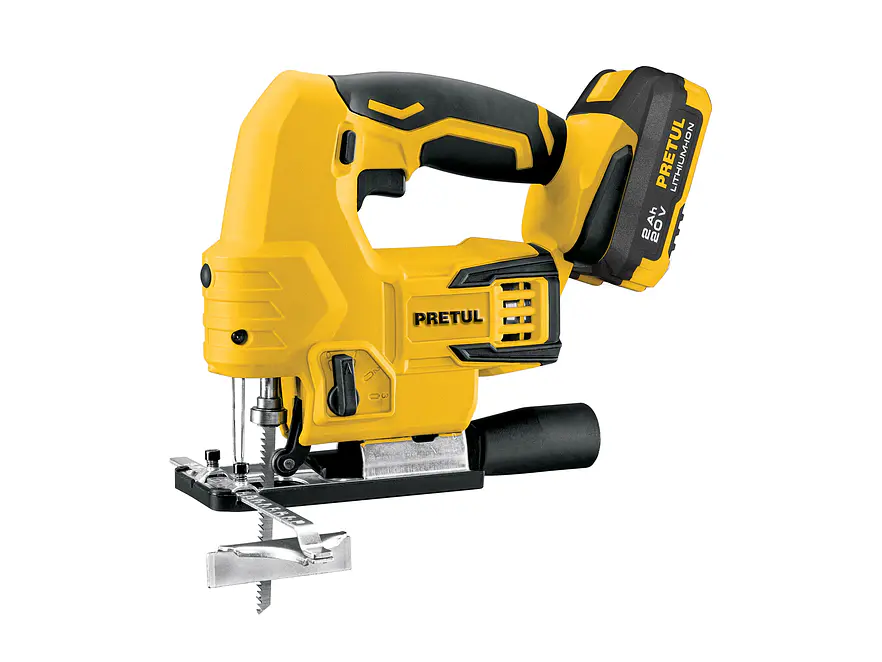 Sierra caladora Pretul 28270, 20V, 1 batería 2Ah - Foto 1 | aztools.co