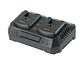 Cargador dual de baterías de ion litio Pretul 29919, 20V - Miniatura 1 | aztools.co