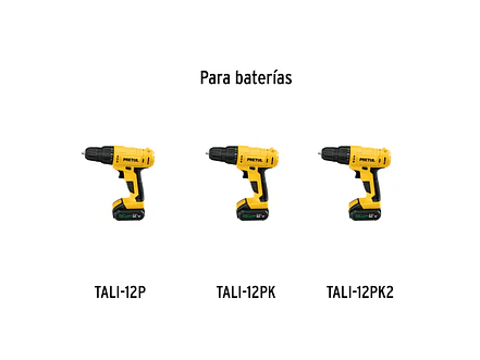 Bateria ion litio Pretul 29968, 12 V para taladro TALI-12P,  - Foto 2 | aztools.co