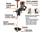 Guadaña multifuncional 4 en 1 Truper 103205, a gasolina 45 cc - Miniatura 2 | aztools.co