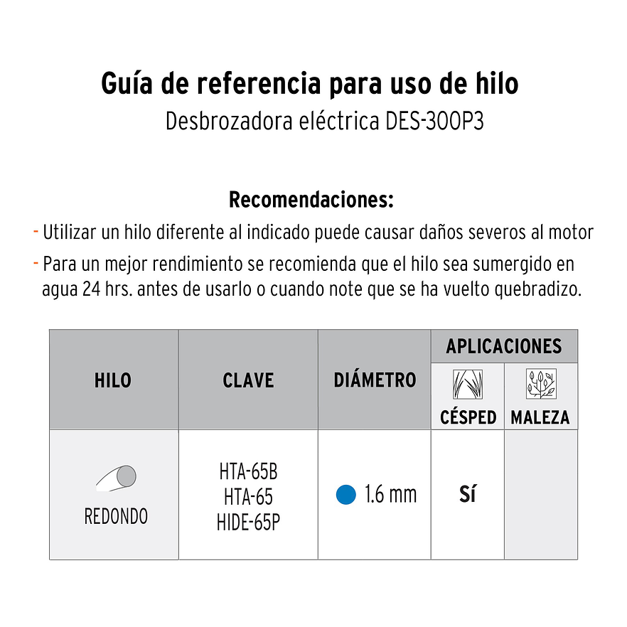 Guadaña Eléctrica Pretul 29951, 300 W, con Mango 