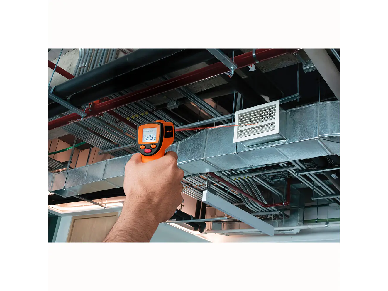 Medidor de temperatura láser Truper 18229, 500°C  - Foto 4 | aztools.co