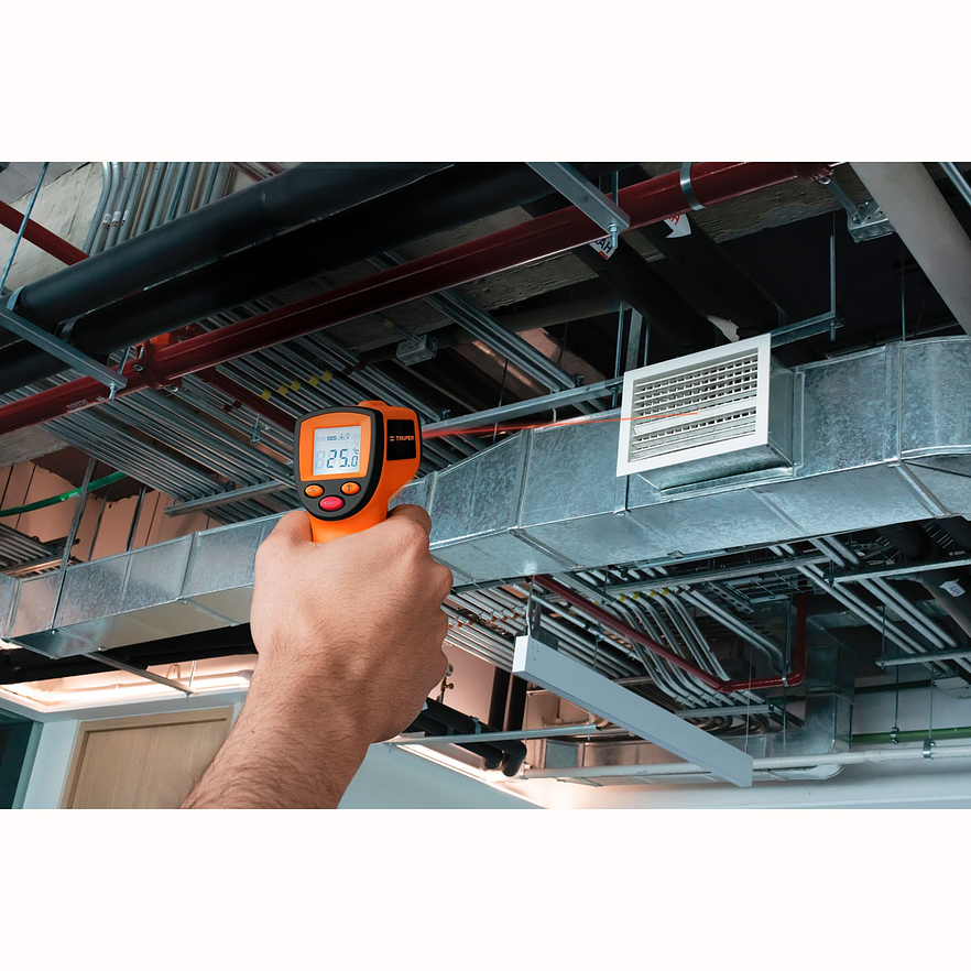 Medidor de temperatura láser Truper 18229, 500°C  4