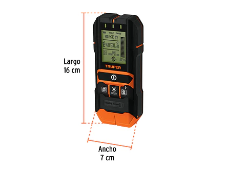 Multidetector de Materiales Truper 100651, Detrás de Muros - Foto 3 | aztools.co