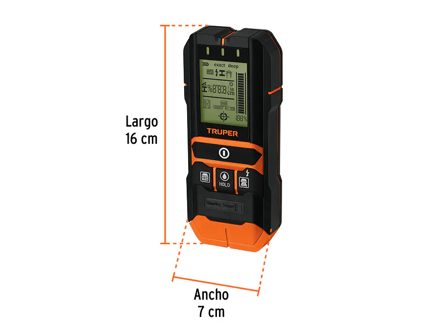 Multidetector de Materiales Truper 100651, Detrás de Muros - Foto 3 | aztools.co