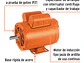 Motor Eléctrico Monofásico Truper 102312, 1 1/2 HP, Alta Velocidad - Miniatura 3 | aztools.co