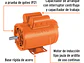 Motor Eléctrico Monofásico Truper 102313, 2 HP, Alta Velocidad - Miniatura 3 | aztools.co
