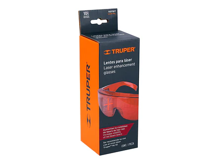 Lentes de seguridad para nivel láser Truper 10757, Safe  - Foto 3 | aztools.co