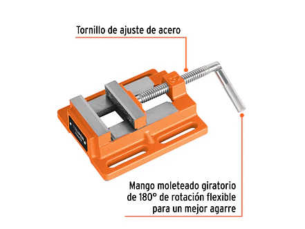 Prensa morsa plana Truper 102933, apertura 3