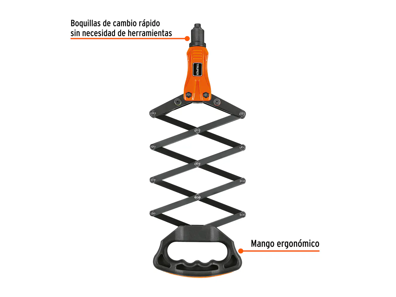 Remachadora de fuelle Truper 17962 - Foto 2 | aztools.co