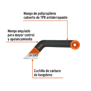 Raspador de Lechada Truper 100650, con Cuchillas de 2