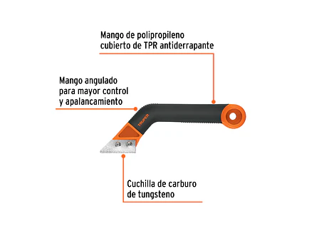 Raspador de Lechada Truper 100650, con Cuchillas de 2