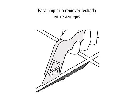 Raspador de Lechada Truper 100650, con Cuchillas de 2