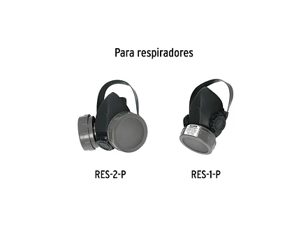 Respirador sin cartucho Pretul 23396, gases ácidos,  - Foto 2 | aztools.co