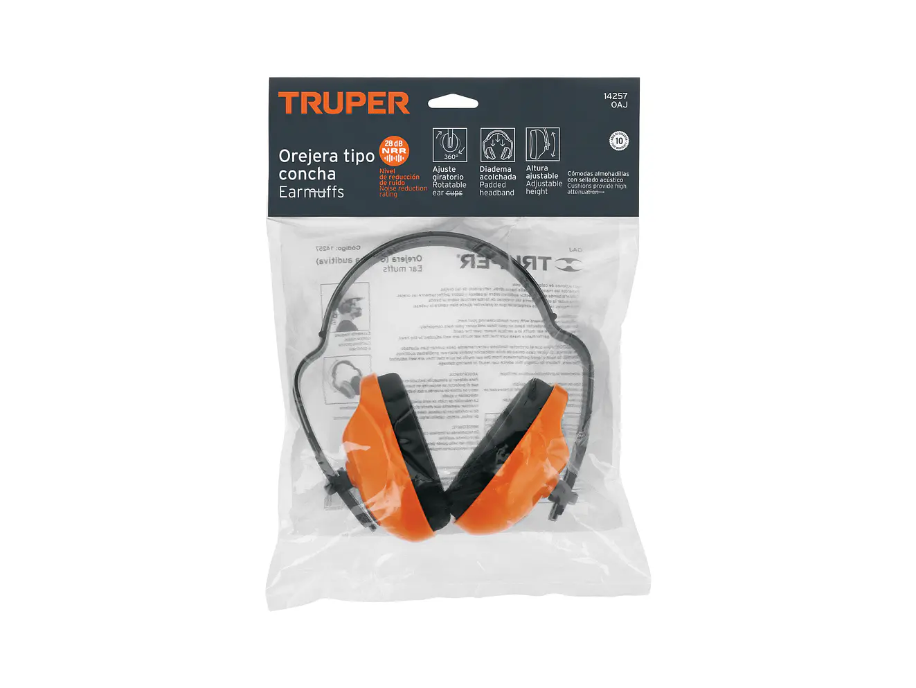 Protector para oído Truper 14257 - Foto 3 | aztools.co