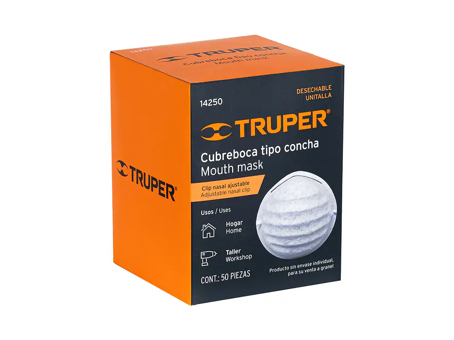 Tapa boca para polvo en caja Truper 14250 - Foto 3 | aztools.co