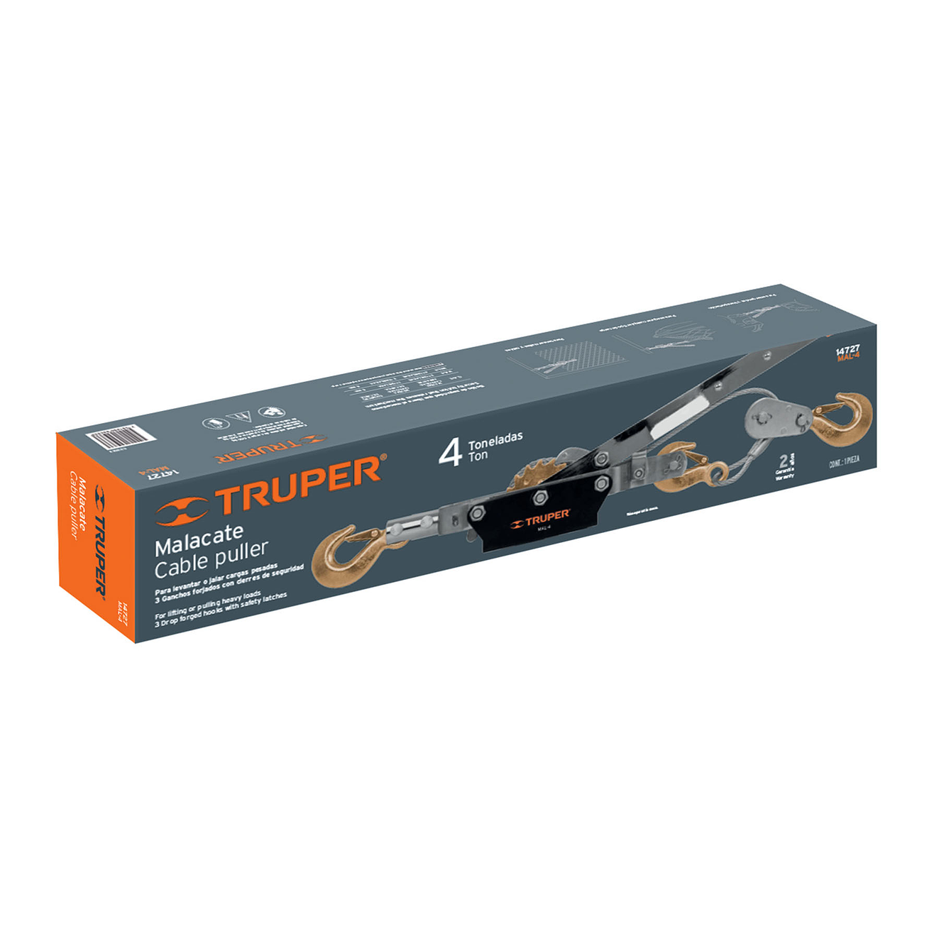 Garrucha  Truper 14727, 4 toneladas 2