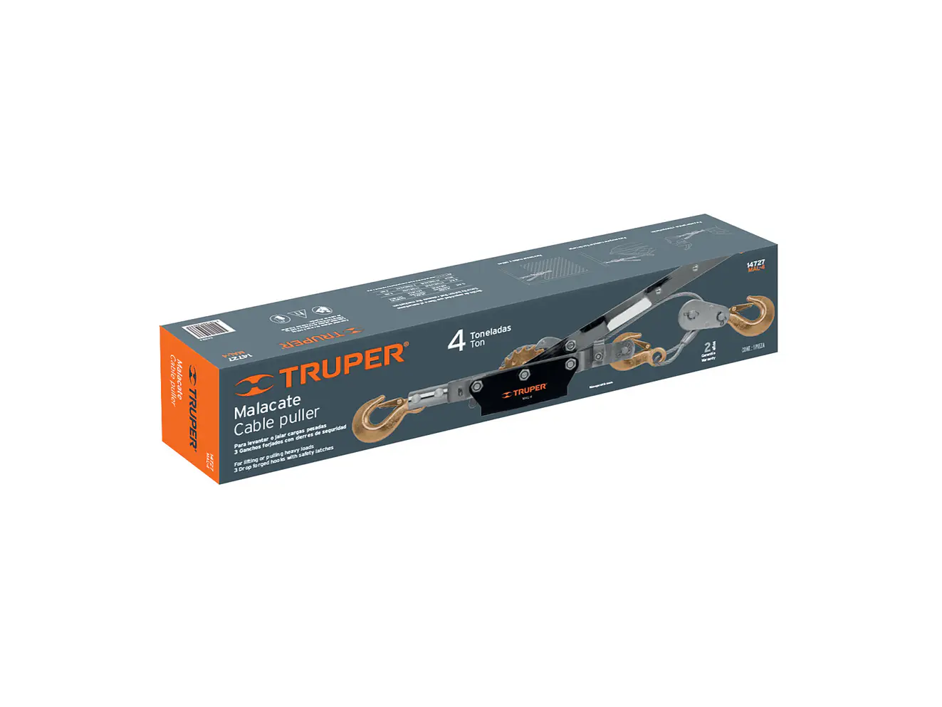 Garrucha  Truper 14727, 4 toneladas - Foto 2 | aztools.co