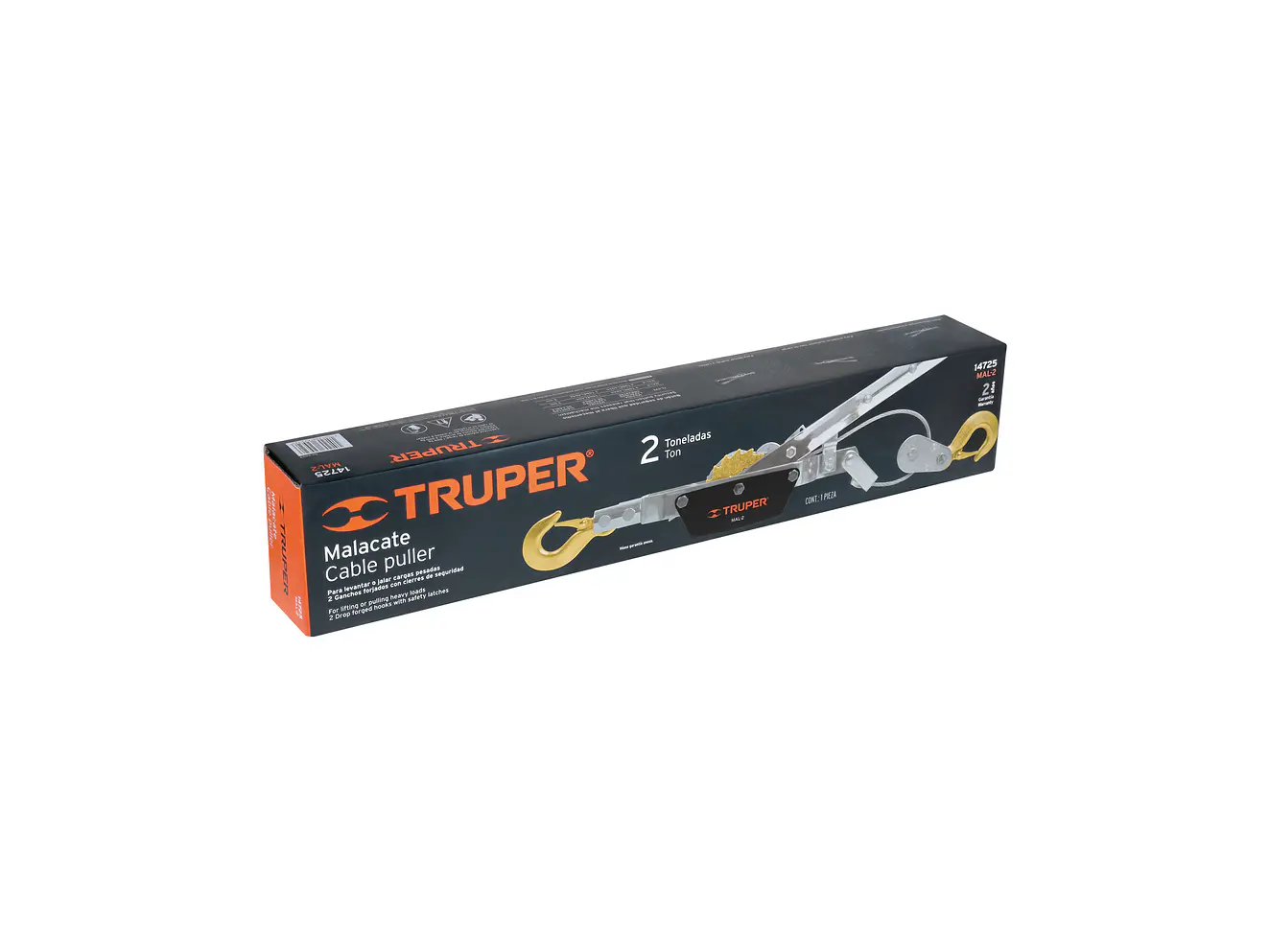 Garrucha Truper 14725, 2 toneldas - Foto 2 | aztools.co