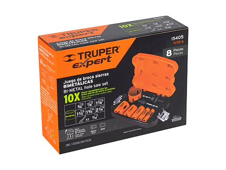 Juego de 6 sierra copas bimetálicas Truper 15405 - Foto 3 | aztools.co