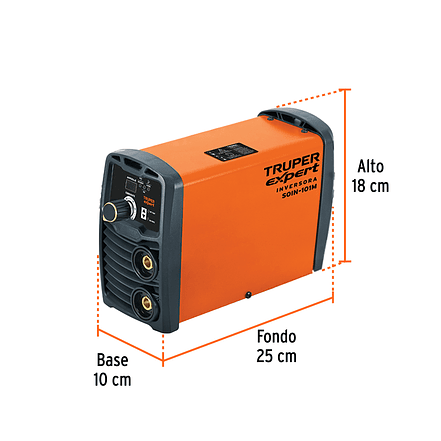 Soldadora inversora mini Truper 100900, 100 A, 127 V