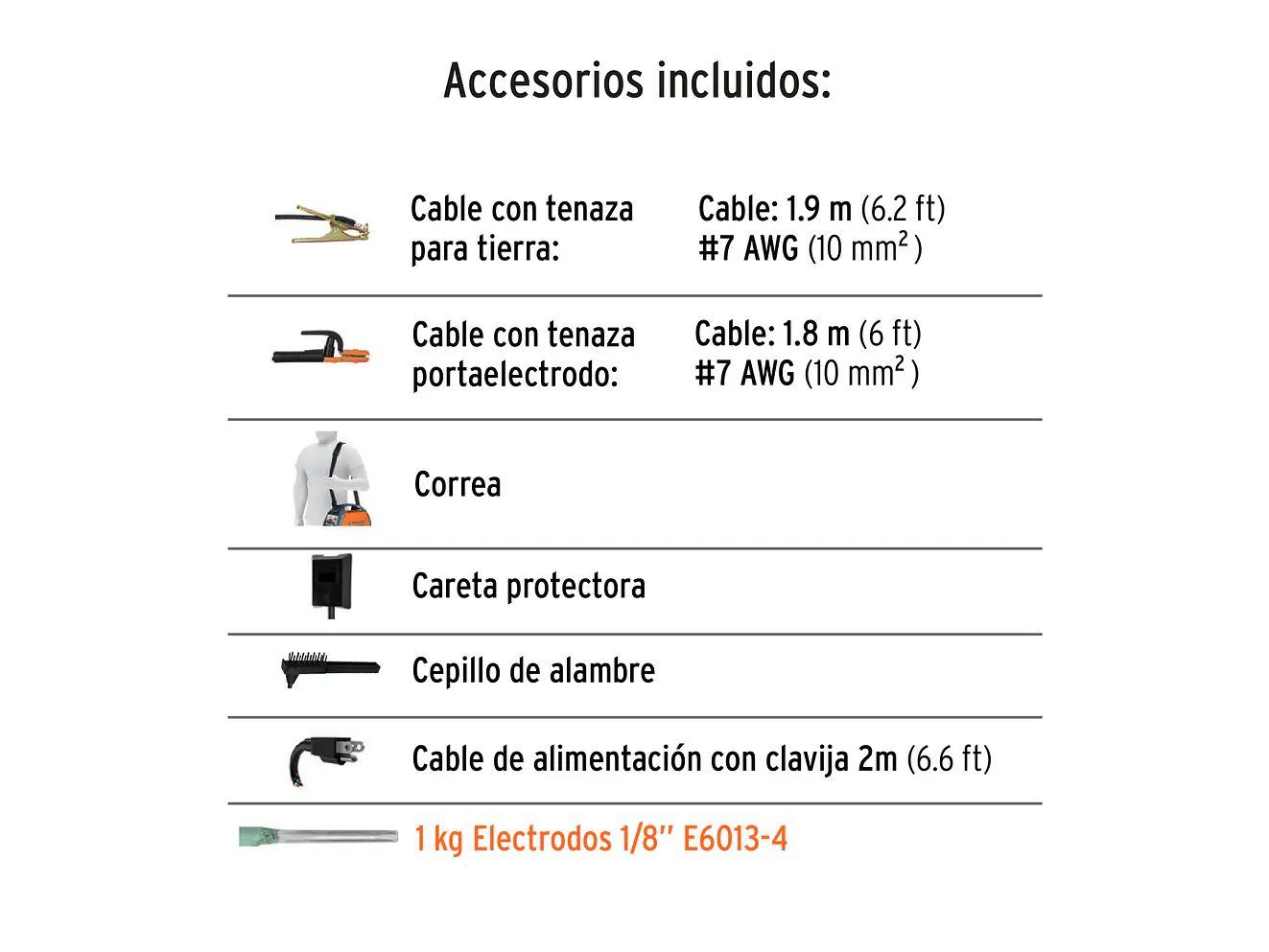 Soldadora inversora mini Truper 100900, 100 A, 127 V