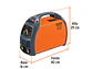 Soldadora inversora Truper 16053, 130 / 200 A, voltaje dual  - Miniatura 3 | aztools.co