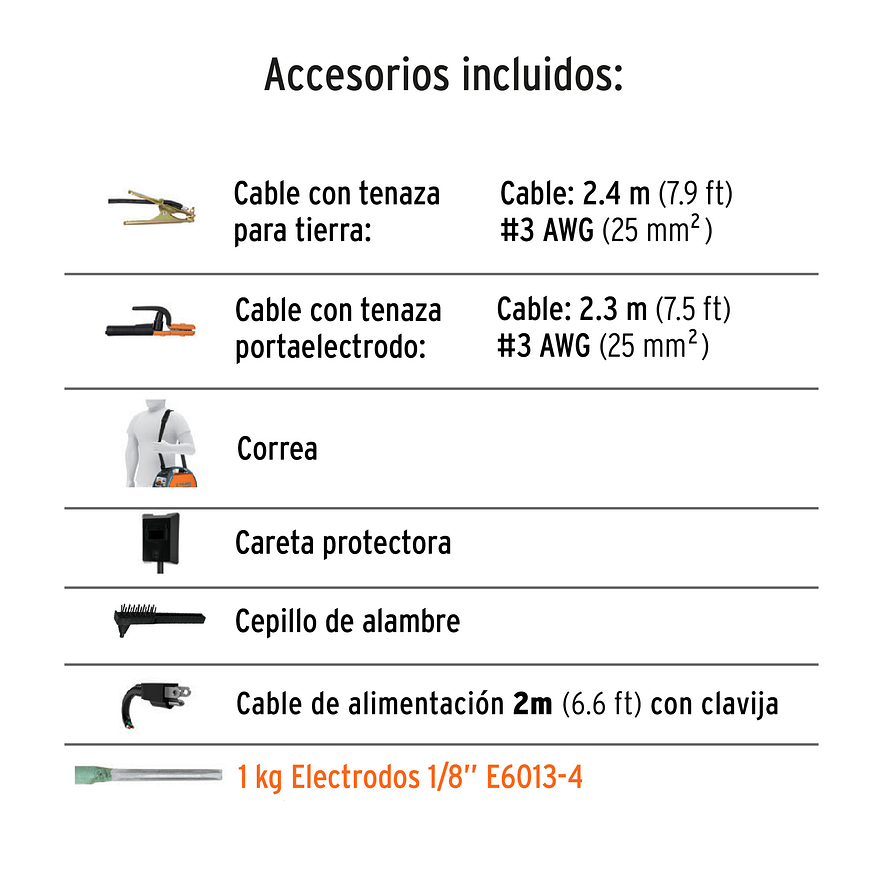 Soldadora inversora Truper 16053, 130 / 200 A, voltaje dual  - Foto 6 | aztools.co