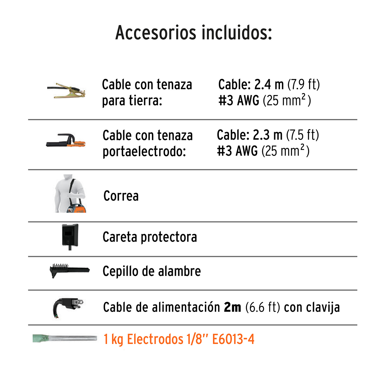 Soldadora inversora Truper 13695, 120 / 160 A, voltaje dual  7