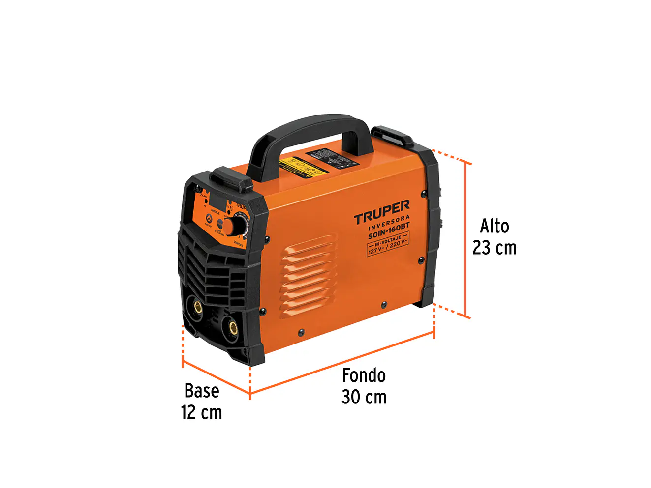 Soldadora Inversora Truper 103707, 160A, Bi-Voltaje 127/220V - Foto 3 | aztools.co