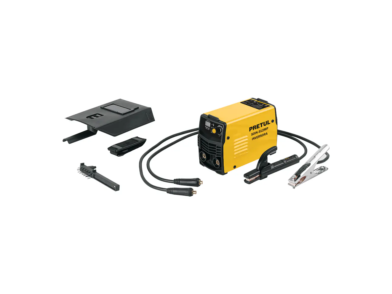 Mini soldadora inversora Pretul 29018, 120A, 127V, Serie 500 - Foto 1 | aztools.co