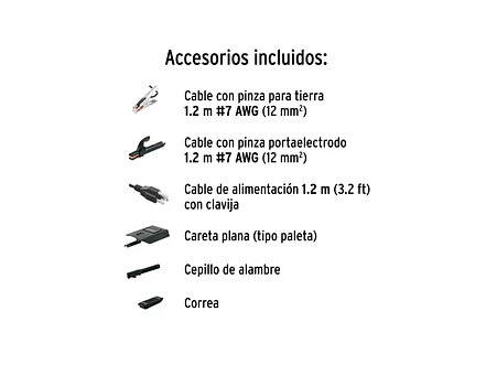 Mini soldadora inversora Pretul 29018, 120A, 127V, Serie 500 - Foto 6 | aztools.co