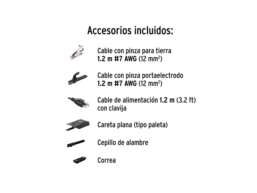 Mini soldadora inversora Pretul 29018, 120A, 127V, Serie 500 - Foto 6 | aztools.co