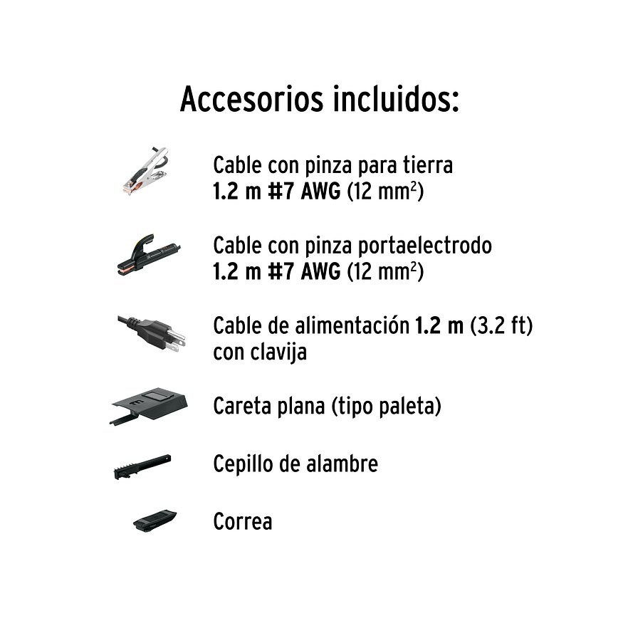 Mini soldadora inversora Pretul 29018, 120A, 127V, Serie 500 6