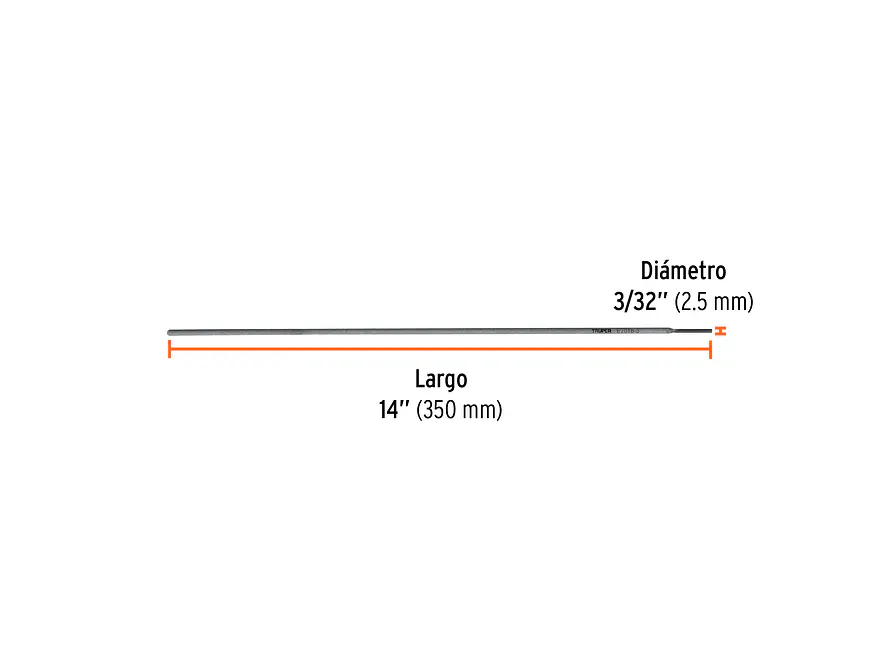 Electrodo 7018 de 3/32'  Truper 101535, bolsa de 1 kg - Foto 2 | aztools.co