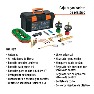 Equipo de Oxicorte y Soldadura Truper 102972