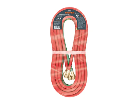 Manguera Cuata Reforzada Truper 103297, 6 m para Oxiacetileno - Foto 3 | aztools.co