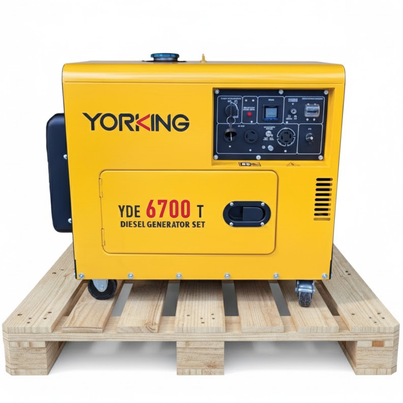 Planta Eléctrica Diésel 5kVA Bifásica YORKING YDE6700T  1