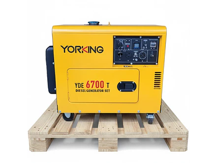 Planta Eléctrica Diésel 5kVA Bifásica YORKING YDE6700T  - Foto 1 | aztools.co